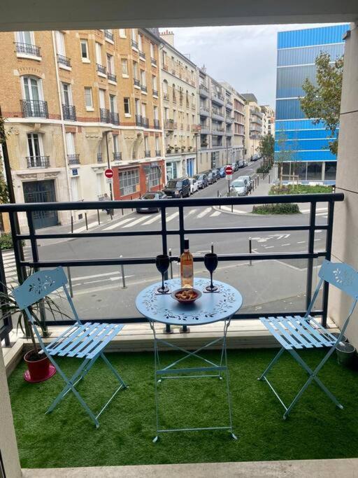 Studio Cosy Avec Balcon Proche Paris Boulogne-Billancourt Eksteriør billede